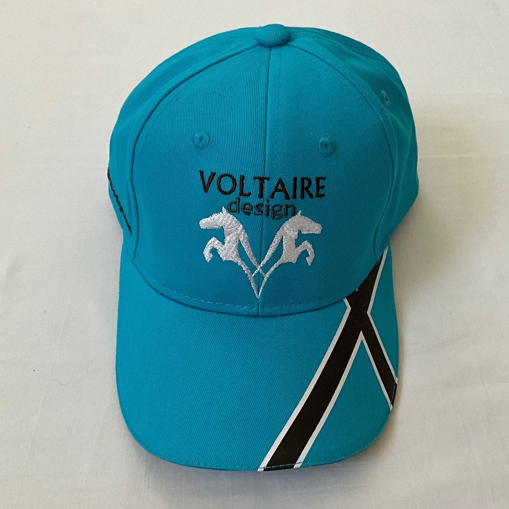NWOT Voltaire Embroidered Cap Hat Blue
